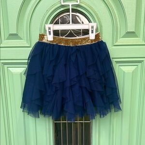 OshKosh B'gosh Blue Bubble Mini Skirt